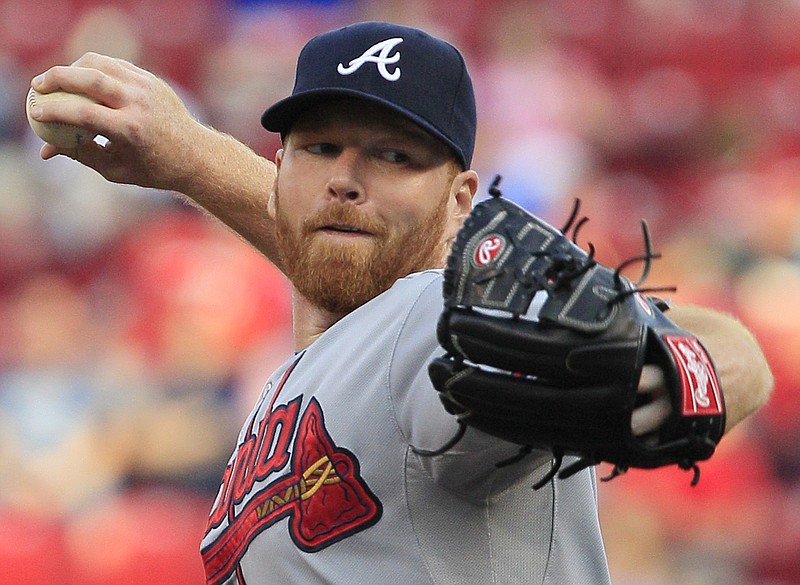 Atlanta Braves starting pitcher Tommy Hanson