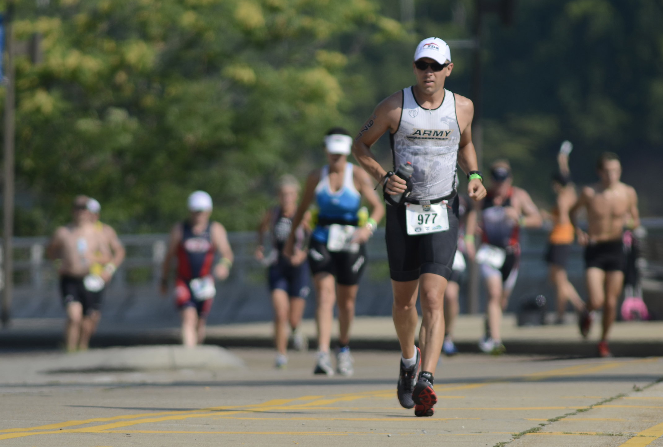 Hundreds brave heat to compete in Waterfront Triathlon Chattanooga