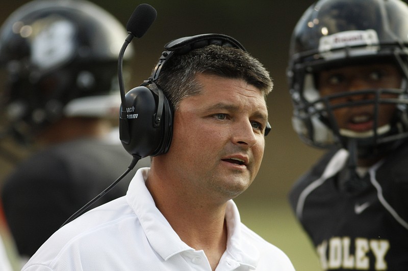 Bradley Central head football coach Damon Floyd