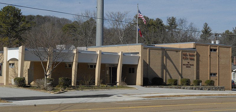 Red Bank City Hall on Dayton Boulevard