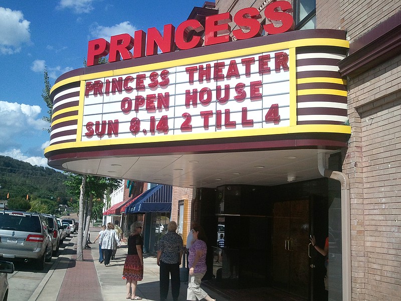 The Princess Theatre in South Pittsburg