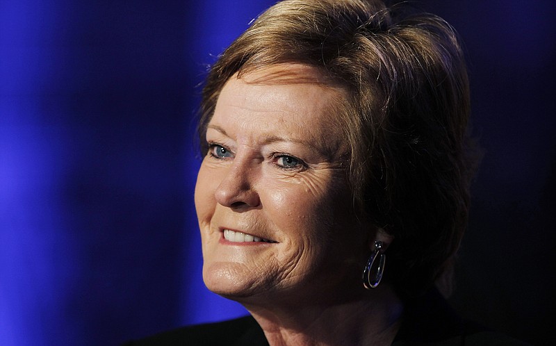 Tennessee women's basketball coach emeritus Pat Summitt said she enjoyed a documentary about her career, "Pat XO,"  at the Tribeca Film Festival in New York.
