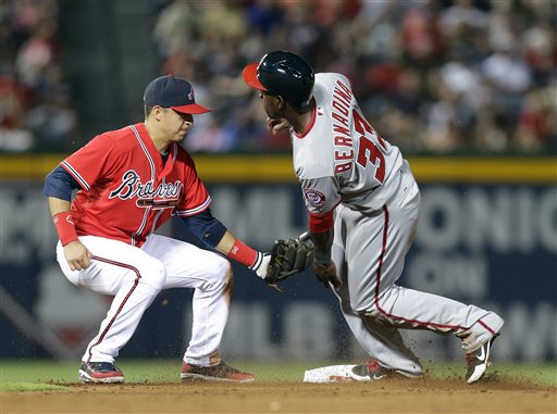 Atlanta Braves 2-1 Over Washington Nationals On B.J. Upton Walk