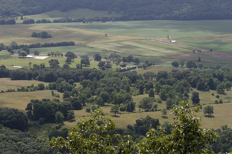 A view of Mountain Cove Farms in McLemore's Cove, Walker County, Ga.
