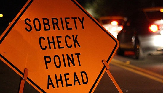 Sobriety checkpoints tile