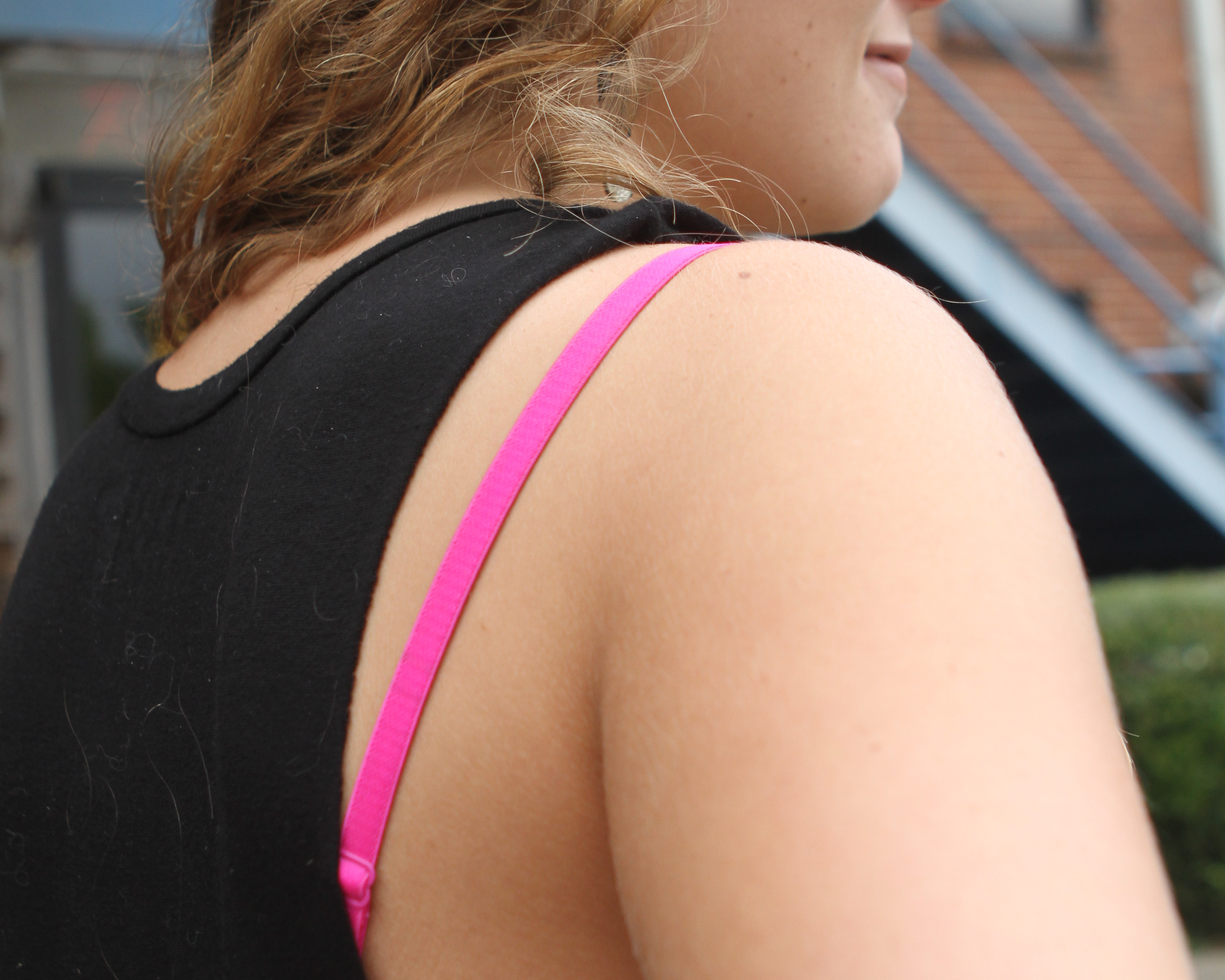 When will the visible bra strap just go away? - City