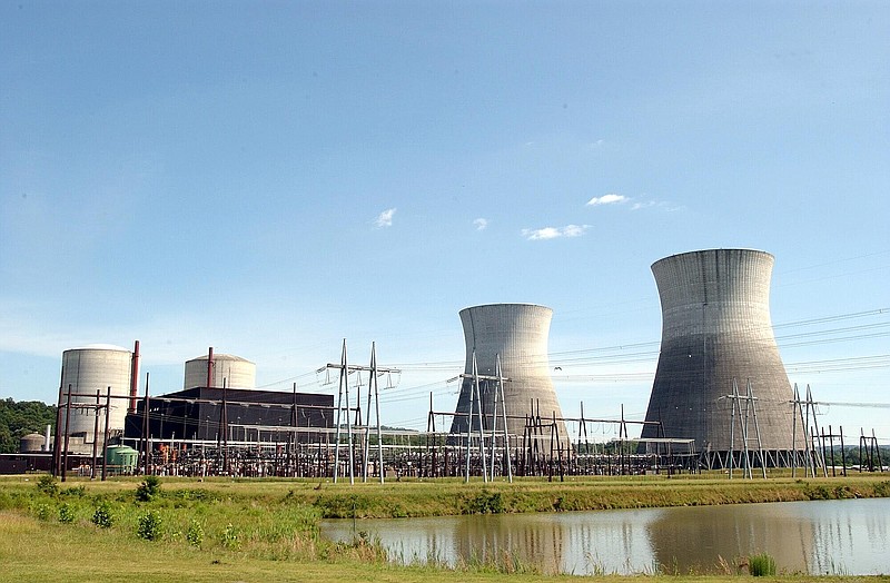 The idle Bellefonte Nuclear Plant is seen in  Hollywood, Ala., in this file photo.