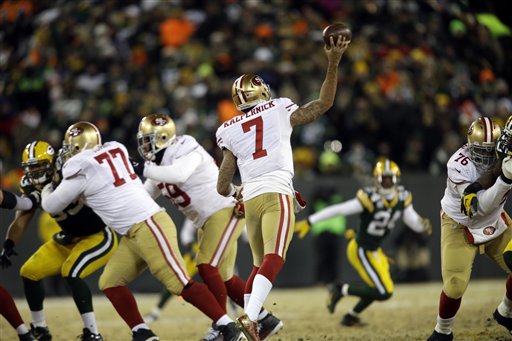 San Francisco 49ers beat Green Bay Packers at frozen Lambeau Field