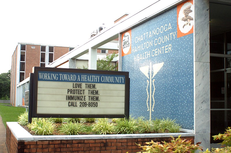 The Chattanooga-Hamilton County Health Department is shown.