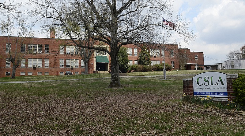The Chattanooga School for the Liberal Arts, located at the intersection of East Brainerd Road and Vance Road, operates in the old Elbert Long school building.