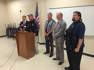 Man being questioned in police barracks shooting | Chattanooga Times ...