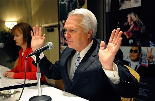 Senate Speaker Ron Ramsey, R-Blountville, speaks during a legislative planning session in this 2014, file photo.