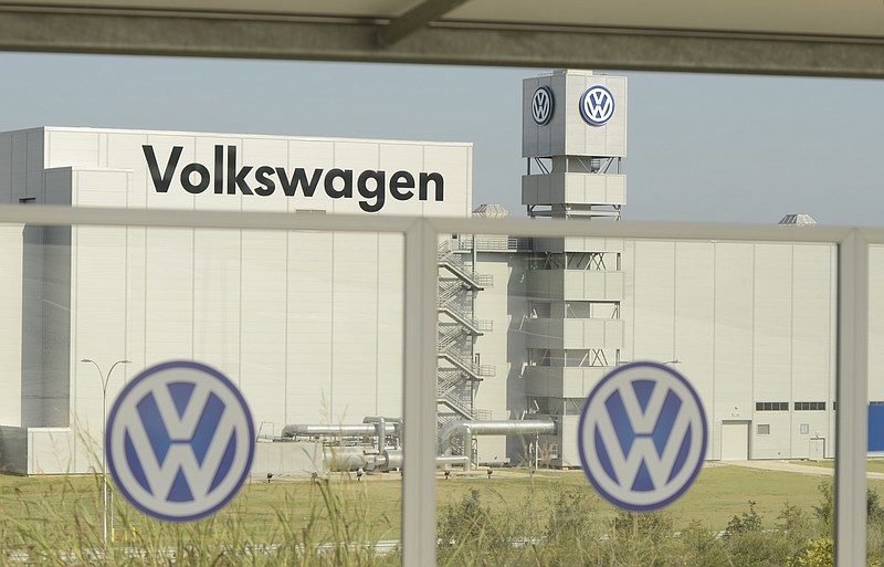 The Chattanooga Volkswagen plant.