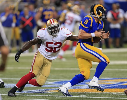 Monday Night NFL: 49ers throttle Rams 31-17 for 3rd straight win – Delco  Times