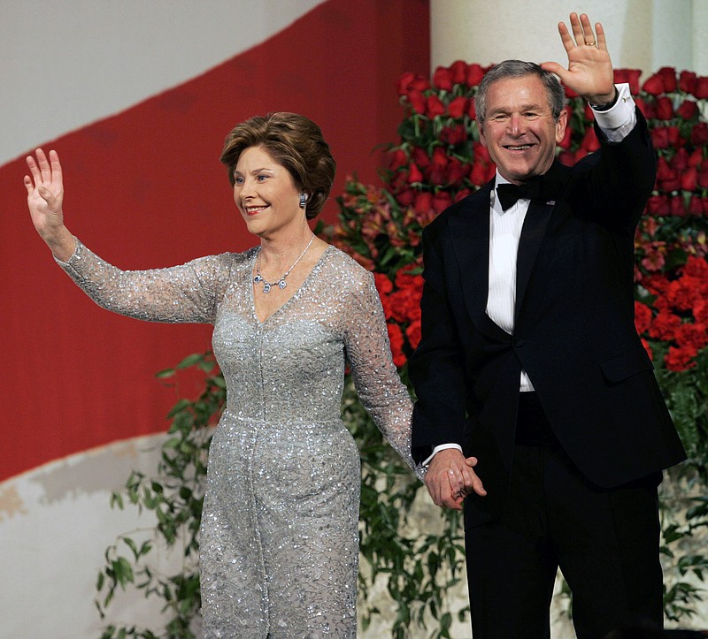 Laura Bush Mother of the Bride Dress