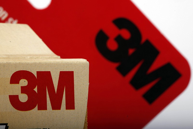 
              FILE - This Jan. 26, 2010 file photo shows the 3M Co. logo on some of the company's products, in Philadelphia. 3M reports quarterly financial results on Thursday, Oct. 23, 2014. (AP Photo/Matt Rourke, File)
            