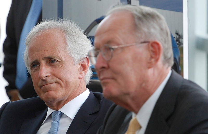 U.S. Tennessee Sens. Bob Corker and Lamar Alexander