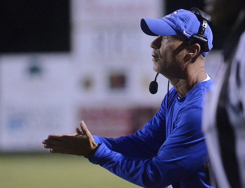 Cleveland High School football coach Ron Crawford is looking forward to the Blue Raiders' first home playoff game in years.