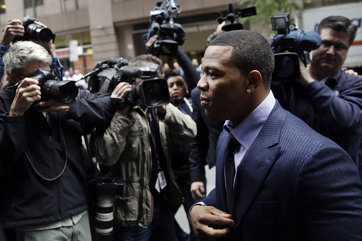 Ray Rice arrives for appeal hearing | Chattanooga Times Free Press