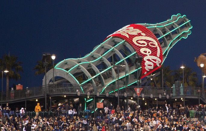 SF Giants Stadium - Coke Bottle