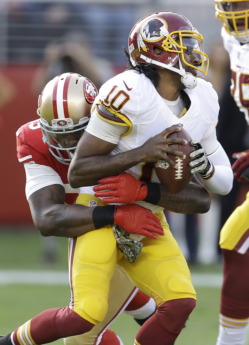 NFL notes: Washington quarterback Robert Griffin III to miss game with  concussion