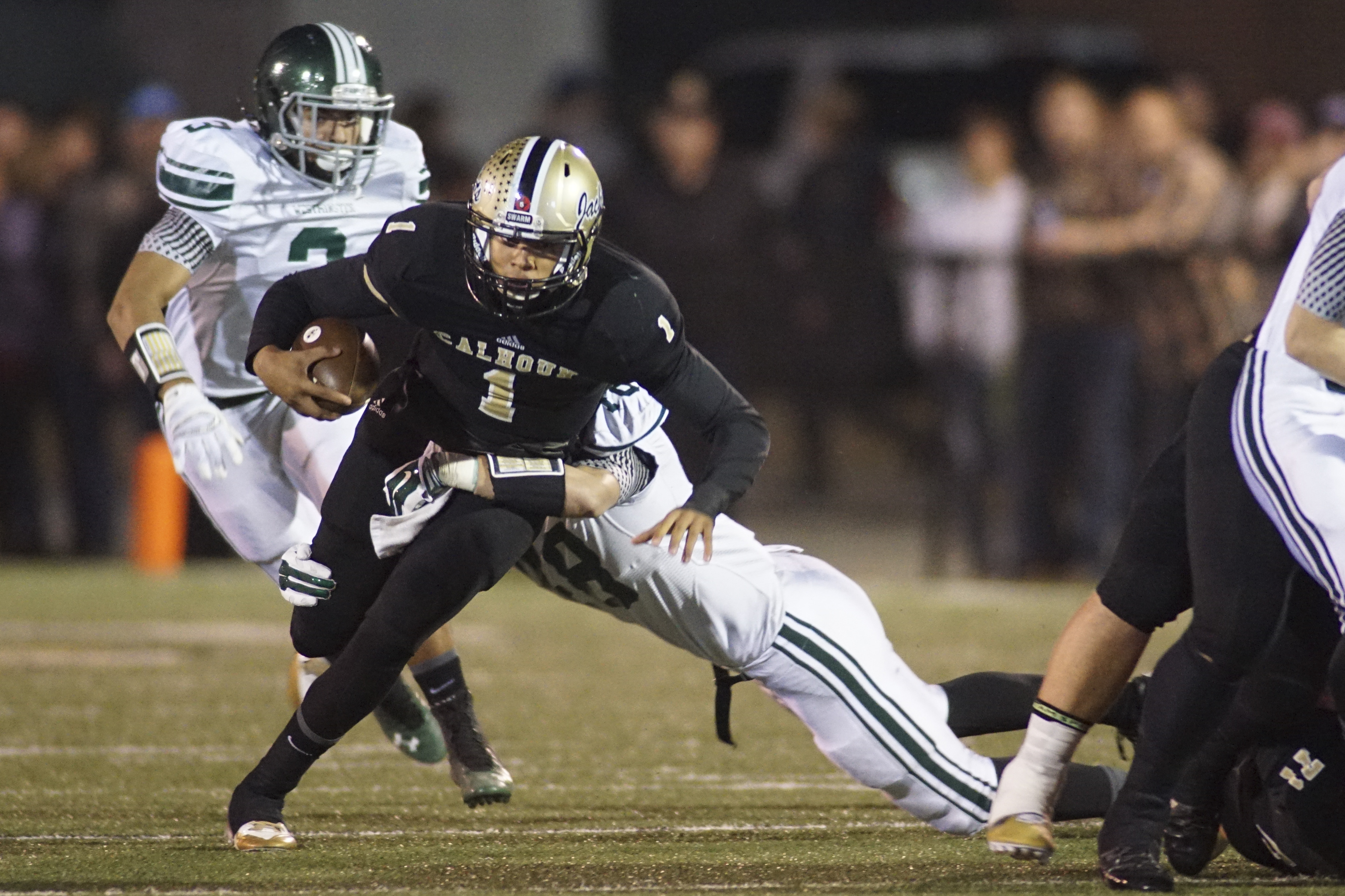 New offensive wrinkles help Calhoun earn another Dome trip ...