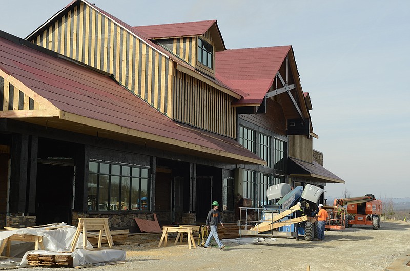 The new 70,000-square-foot Cabela's in Fort Oglethorpe is expected to open in May 2015.