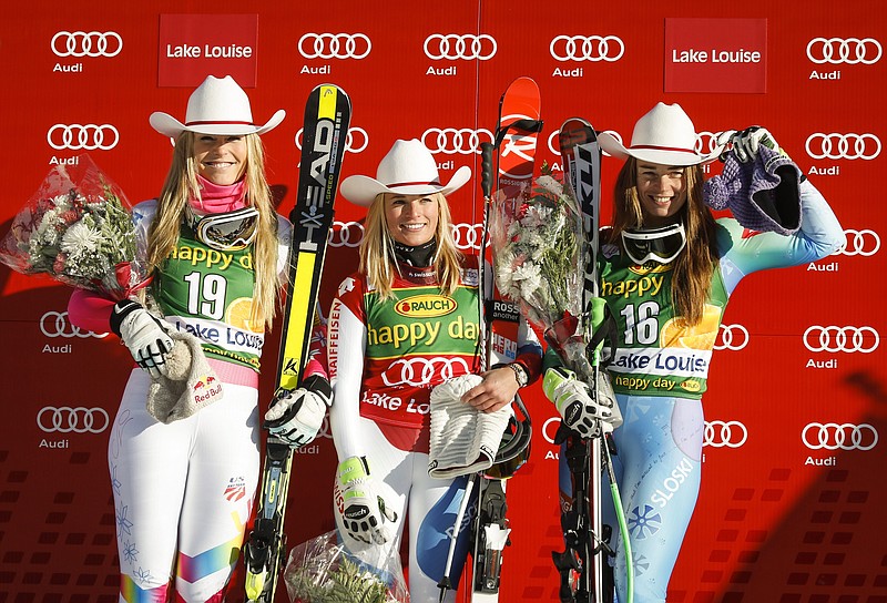 Lindsey Vonn wins another downhill at Lake Louise