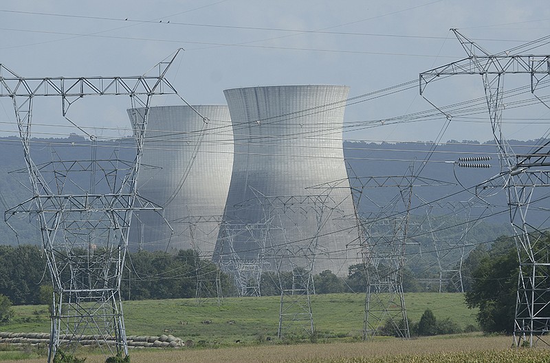TVA's Bellefonte nuclear plant can be seen from Highway 72.