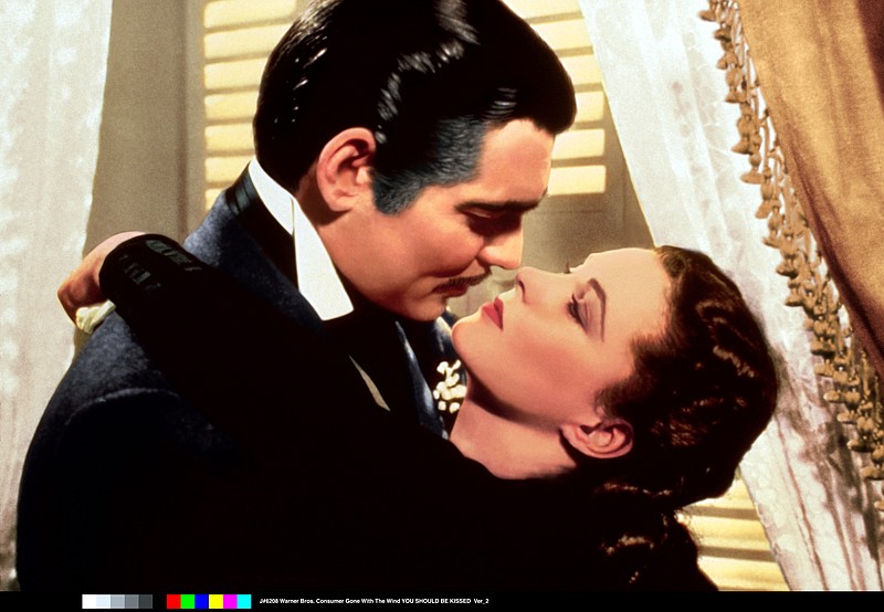 Clark Gable and Vivien Leigh in “Gone With the Wind.”