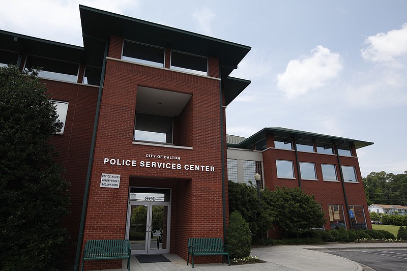 Dalton Police Department's Police Services Center building in Dalton, Ga.