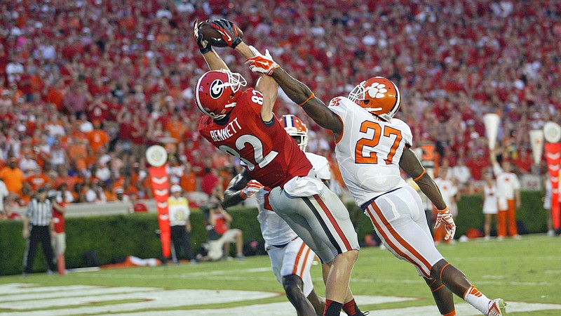 Georgia receiver Michael Bennett