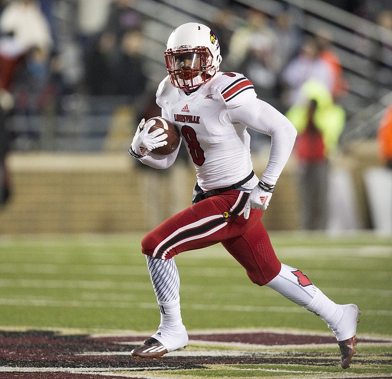 Gerod Holliman plays for the University of Louisville Cardinals.  