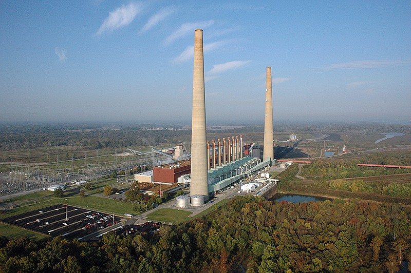 The Shawnee Fossil Plant is shown.