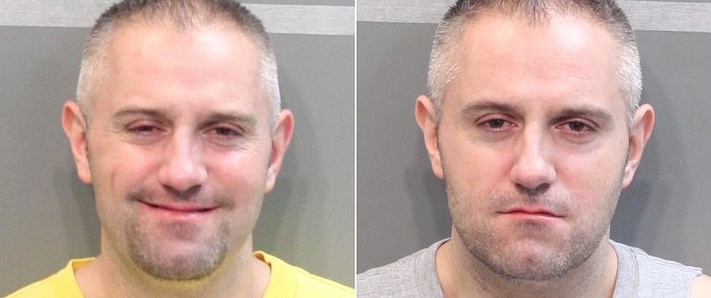 David Catchings' mugshots from his first and second arrest