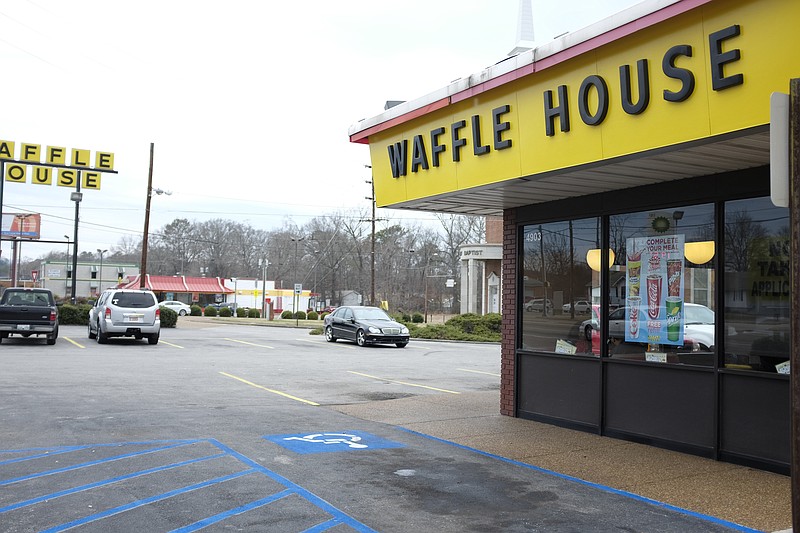 The Waffle House at 4903 Brainerd Road is the site of a fatal shooting that happened early the morning of Thursday in Chattanooga. Three separate shootings in the morning of New Year's Day left two dead and another in critical condition.