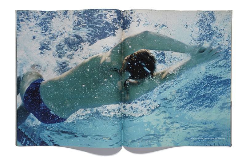 This photo by Ryan McGinely of 2004 Olympic swimmer Lenny Krayzelburg is from the story "Everybody in the Pool: Photographs of the United States Olympic Team," published Aug. 8, 2004 in the New York Times Magazine.