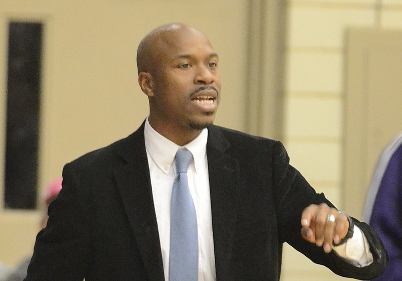 Former Brainerd High School girls basketball coach Tyrus Ward pictured Dec. 16, 2014. Ward is returning to his alma mater to coach the football team. 