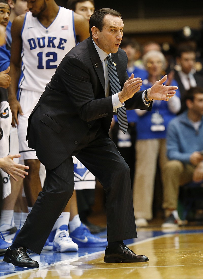 Coach K claims 999th win, No. 5 Duke beats Pitt 79-65 | Chattanooga Times  Free Press