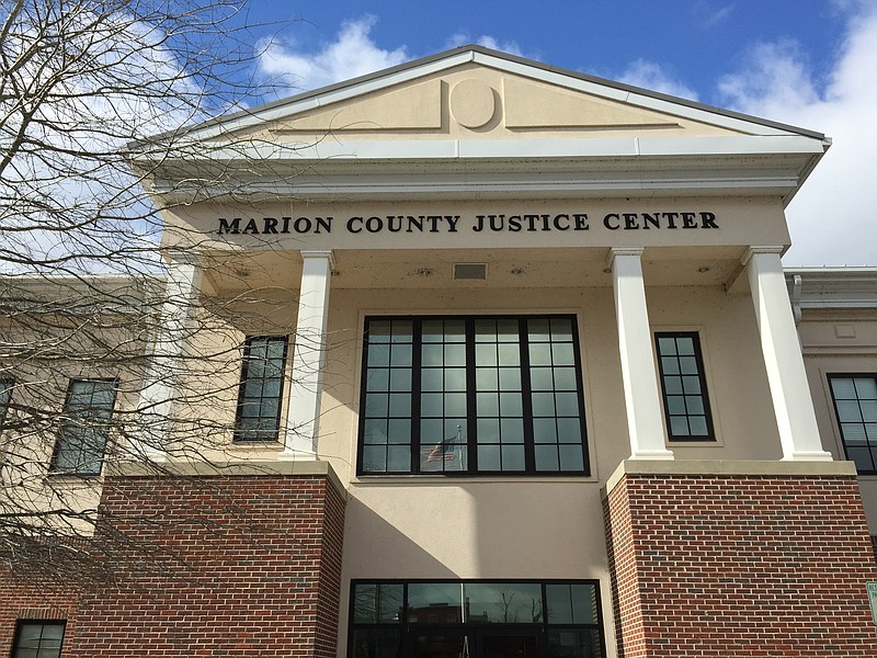 The Marion County Justice Center also houses the county jail.