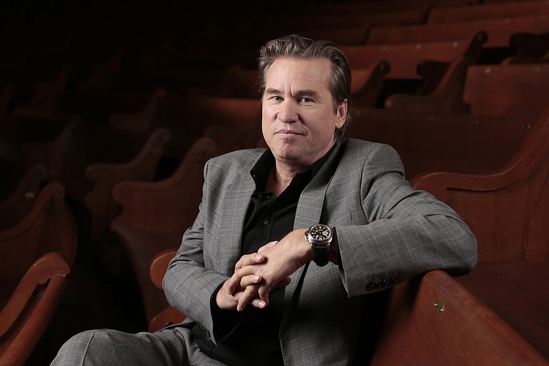 Val Kilmer poses for a portrait in Nashville in this Jan. 9, 2014 photo.