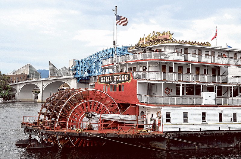 The Delta Queen, shown here moored at Coolidge Park in 2013, has been sold for an undisclosed amount.