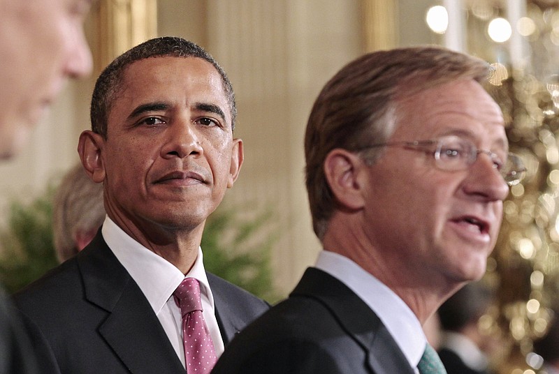 President Barack Obama and Tennessee Governor Bill Haslam