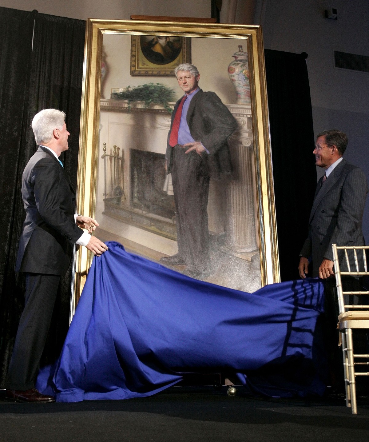 blue dress bill clinton monica lewinsky Light Blue Prom Dress main image 0