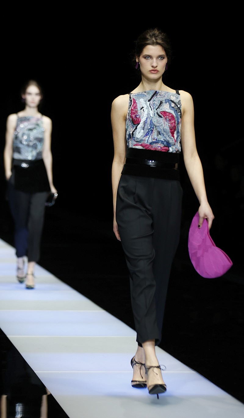 Armani creates new winter trousers with tulip flair | Chattanooga Times  Free Press