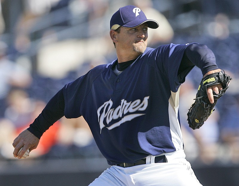 Trevor Hoffman pitches in this 2007 file photo. 