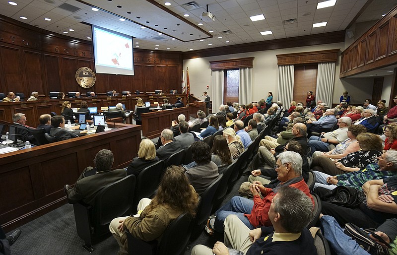 Hamilton County Commission meets in this file photo.