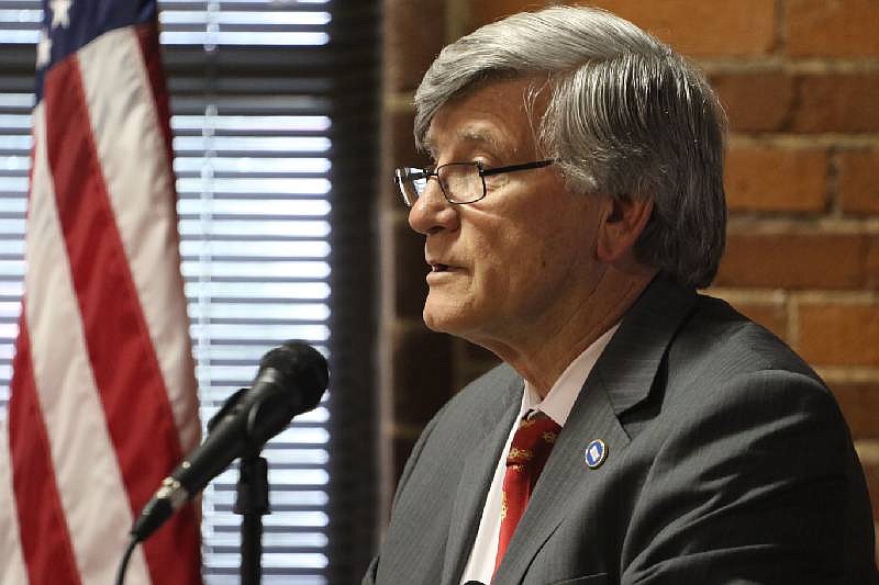 State senator Todd Gardenhire speaks to the Hamilton County Pachyderm Club during their luncheon in this file photo.