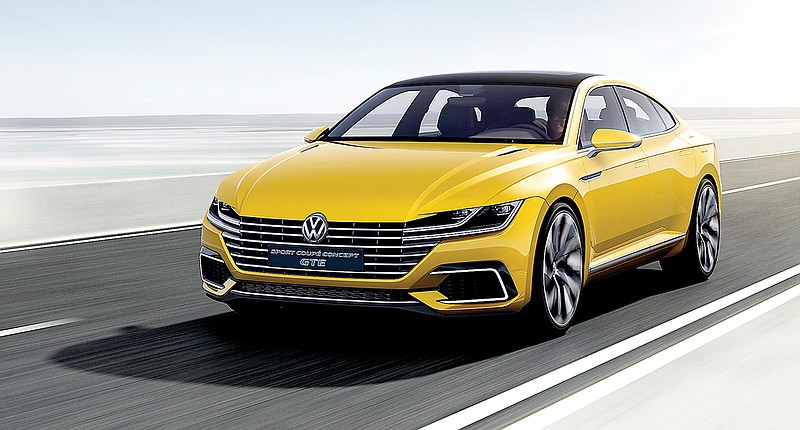 The Sport Coupe Concept GTE, a four-door fastback that was unveiled at an auto show in Geneva, Switzerland, could be made at Volkswagen's Chattanooga assembly plant.
