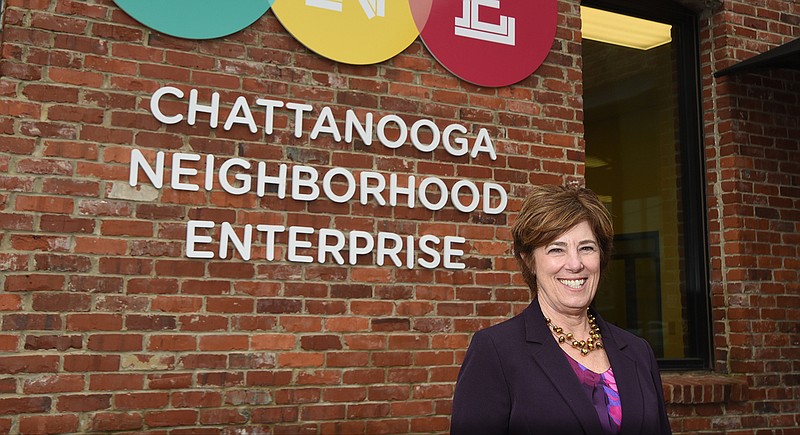 Martina Guilfoil, executive director of Chattanooga Neighborhood Enterprise, is bringing groups together for a free Money School event.